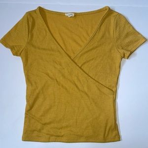 Mustard Yellow Garage “Wrap” top